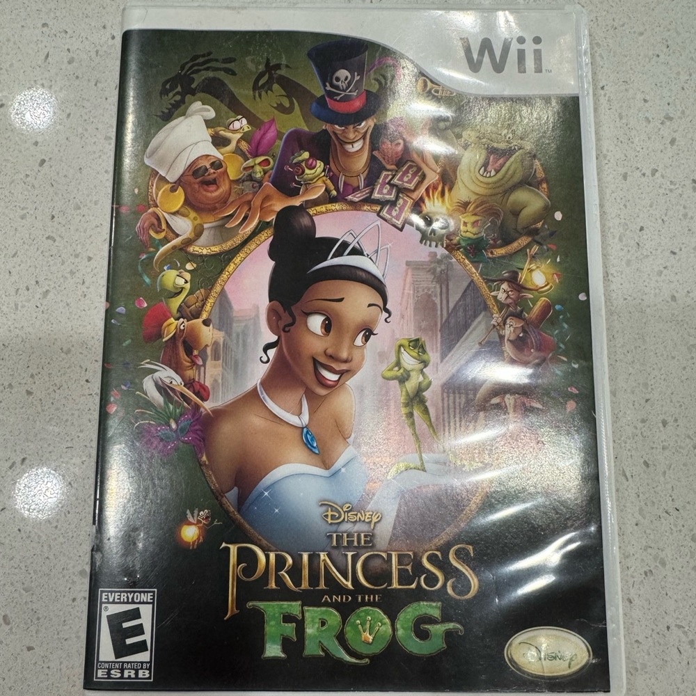 Princess and the frog Wii game